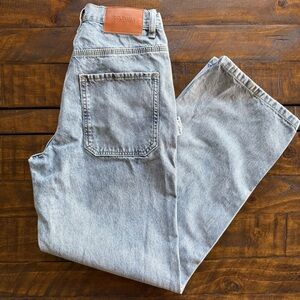 Princess Polly High Rise Baggy Denim Jeans, Women’s Size 4